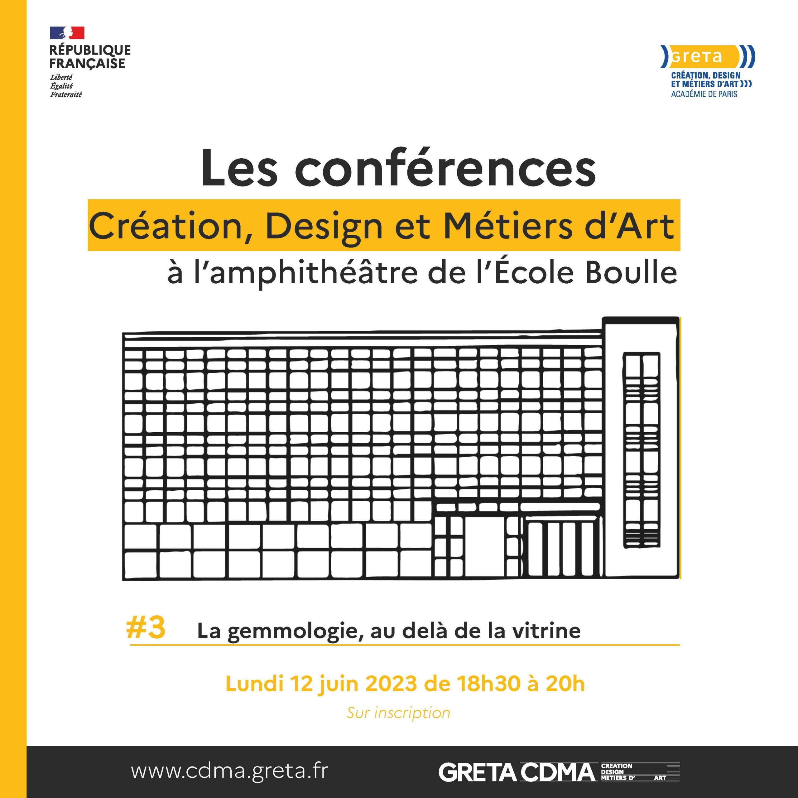 Cycle de conférences « Création, Design et Métiers d’Art » à l’École Boulle